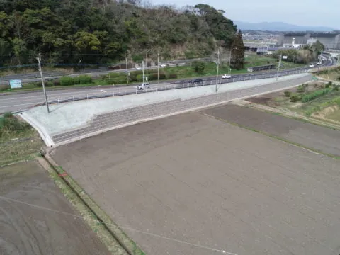 令和元年度高鍋地区防災・舗装外工事 の現場写真