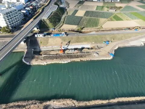 令和５年度宮崎地区河道掘削外維持管理工事 の現場写真
