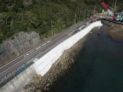 宮崎220号鶯巣地区改良（その２）工事 の現場写真
