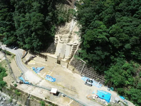 令和４年度防災通砂第941-3号 鹿野遊谷川 砂防工事その７ の現場写真