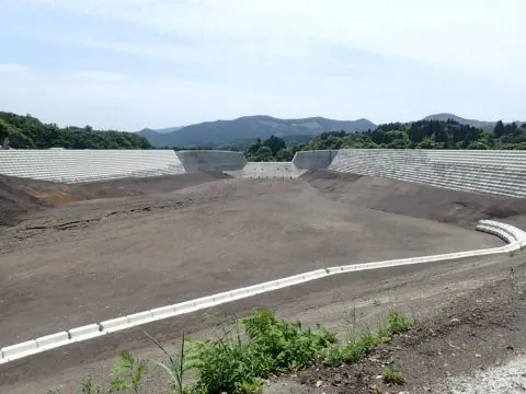 荒襲谷遊砂地（その2）工事 の現場写真