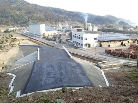 宮崎220号伊比井地区改良外工事 の現場写真