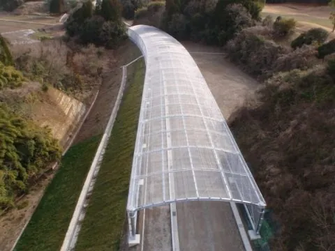 平成25年度交付建設第98-14-1号県道宮崎高鍋線那珂工区道路改良工事(その1) の現場写真
