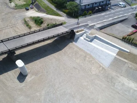 平成28年度交建防安第18-15-1号県道塩鶴木崎線竹ノ内工区第一竹ノ内橋下部工工事 の現場写真