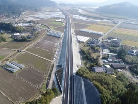 東九州道(北郷~日南)大藤地区改良(9工区)外工事 の現場写真